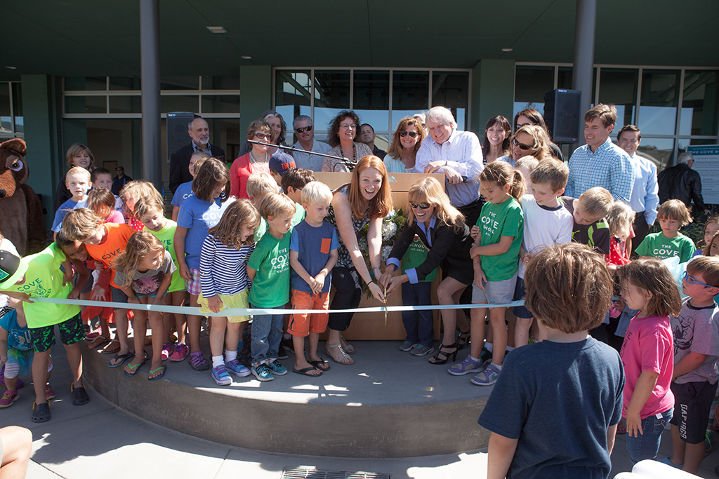 Cove School Ribbon Cutting