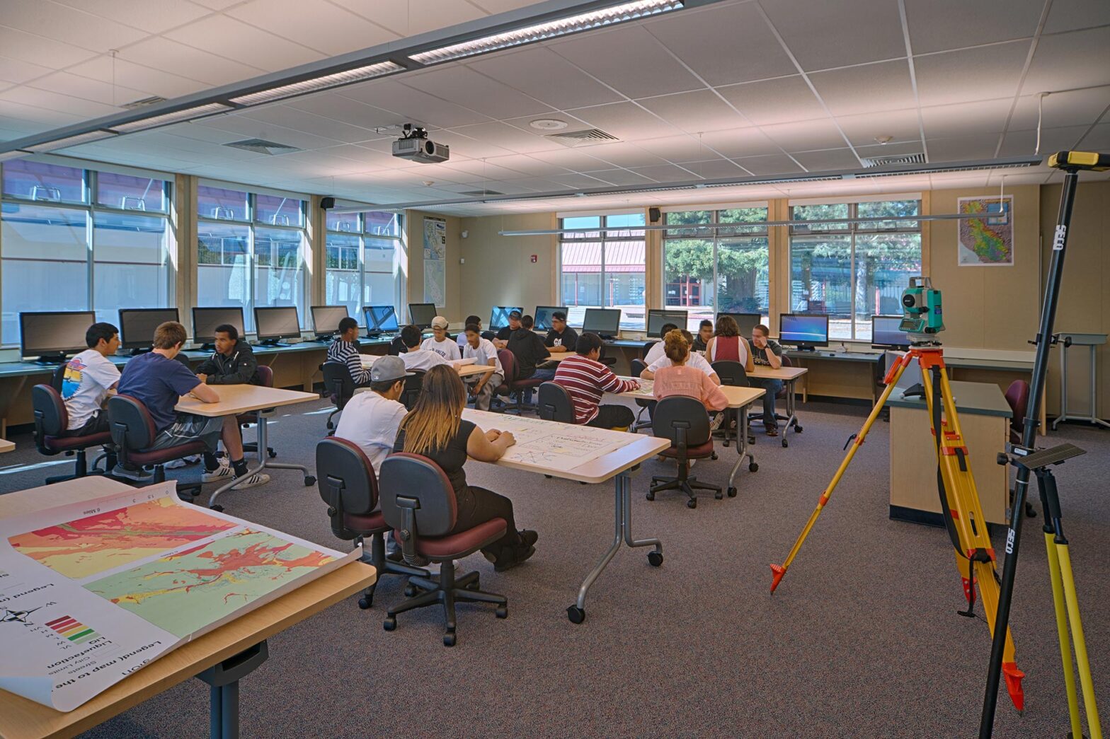 Piner High School QKA Quattrocchi Kwok Architects