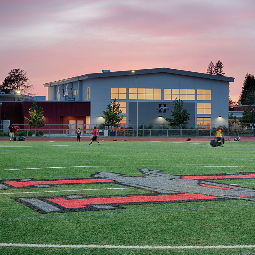 Healdsburg High School Gym Featured Image