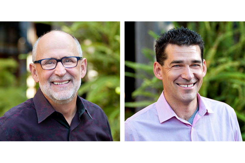 Mark Quattrocchi and Aaron Jobson - headshots with white background