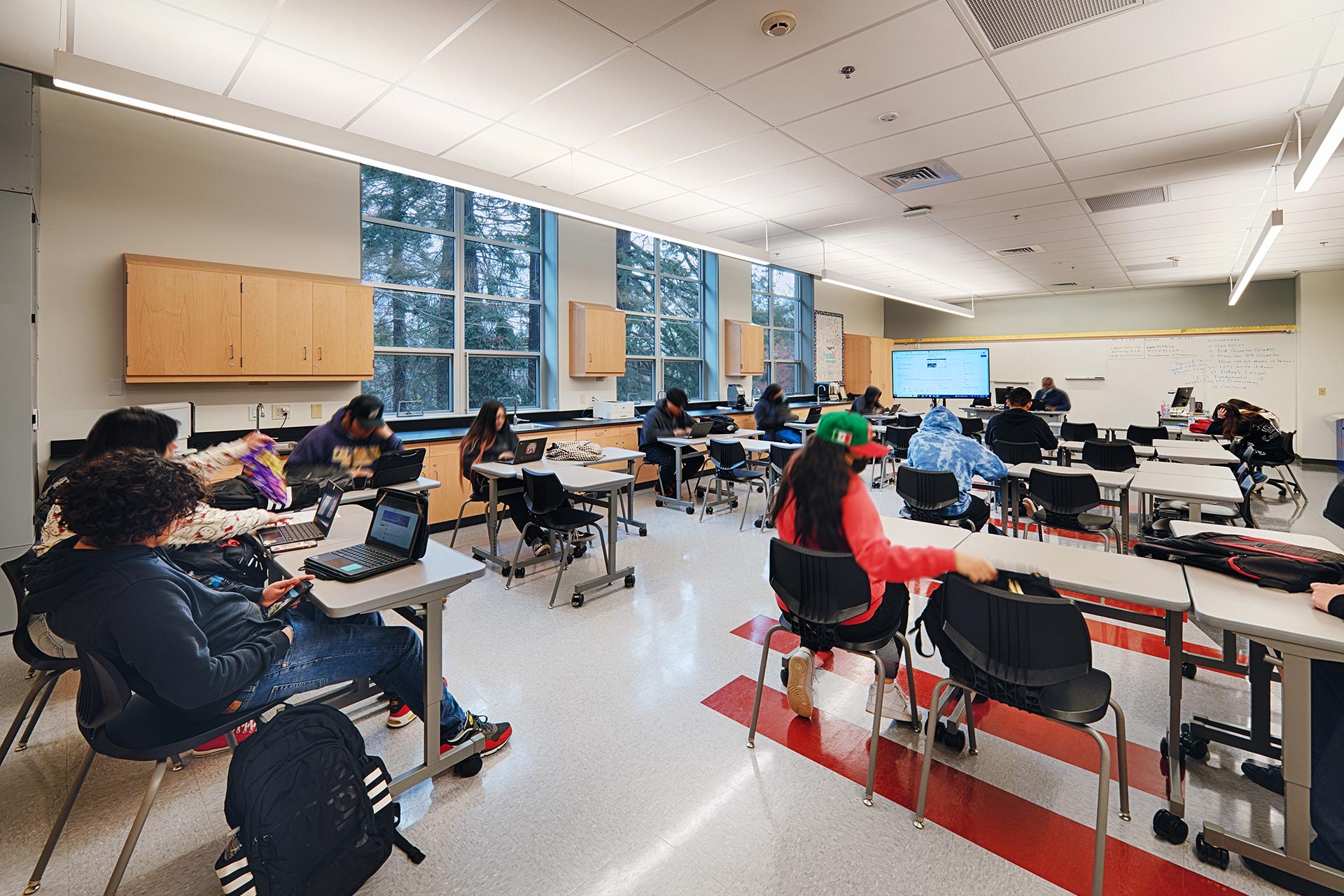 Vallejo High School Science Classroom