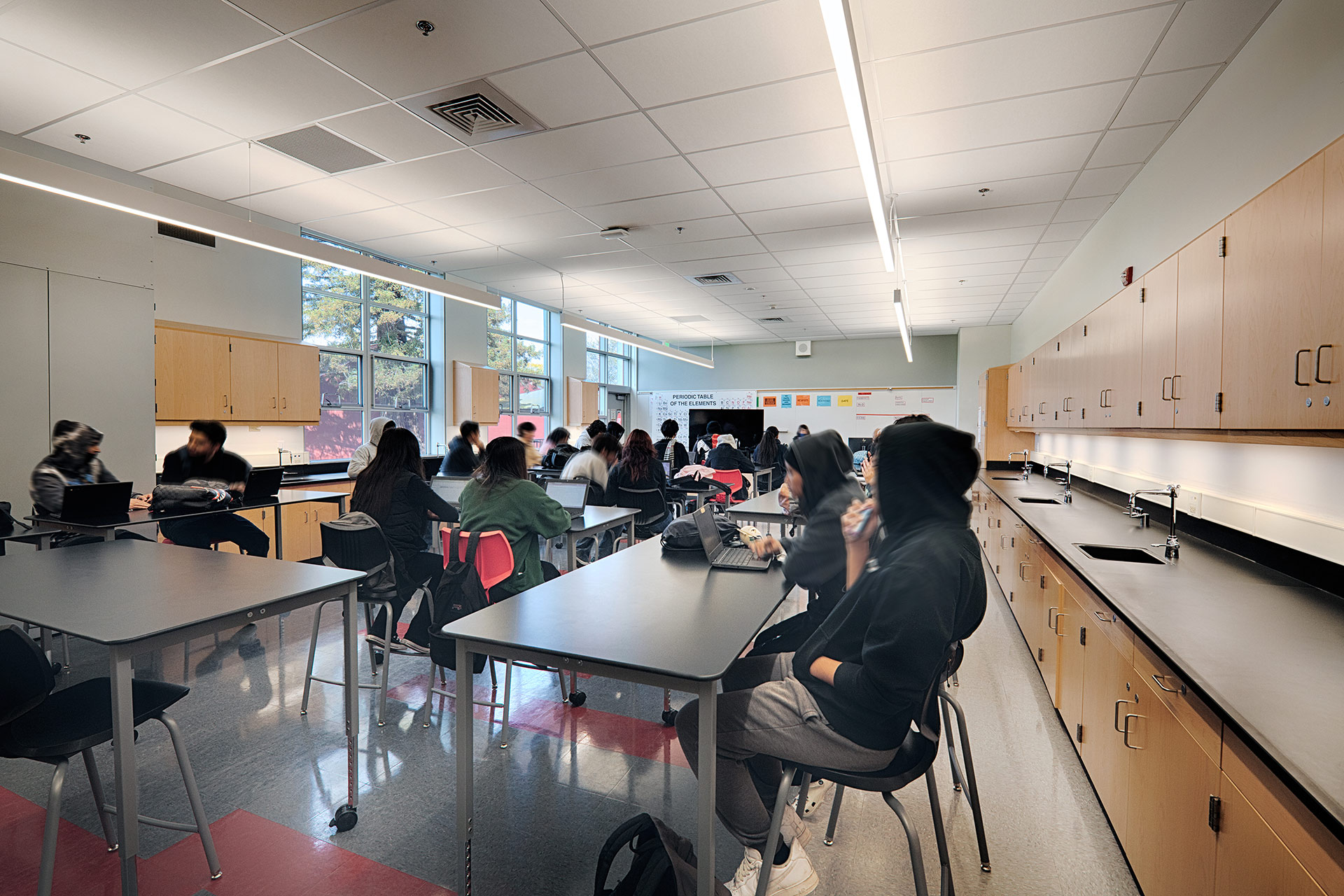 Vallejo High School Science Classroom