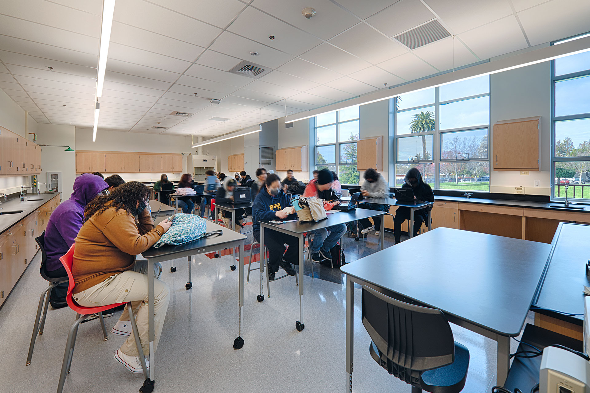 Vallejo High School Science Classroom