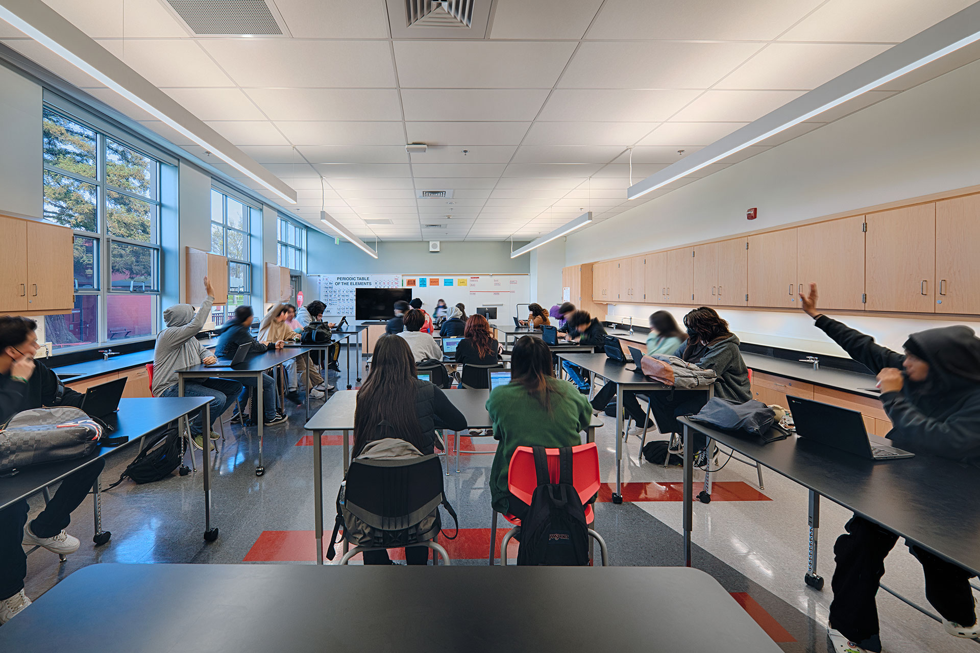 Vallejo High School Science Classroom