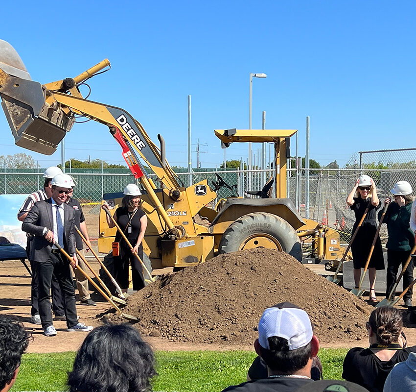 San Mateo High School Gym Groundbreaking