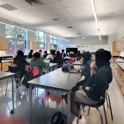 Vallejo High School Science Classroom