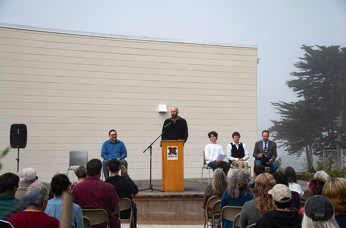 Mendocino High School Ribbon Cutting - Grand Opening