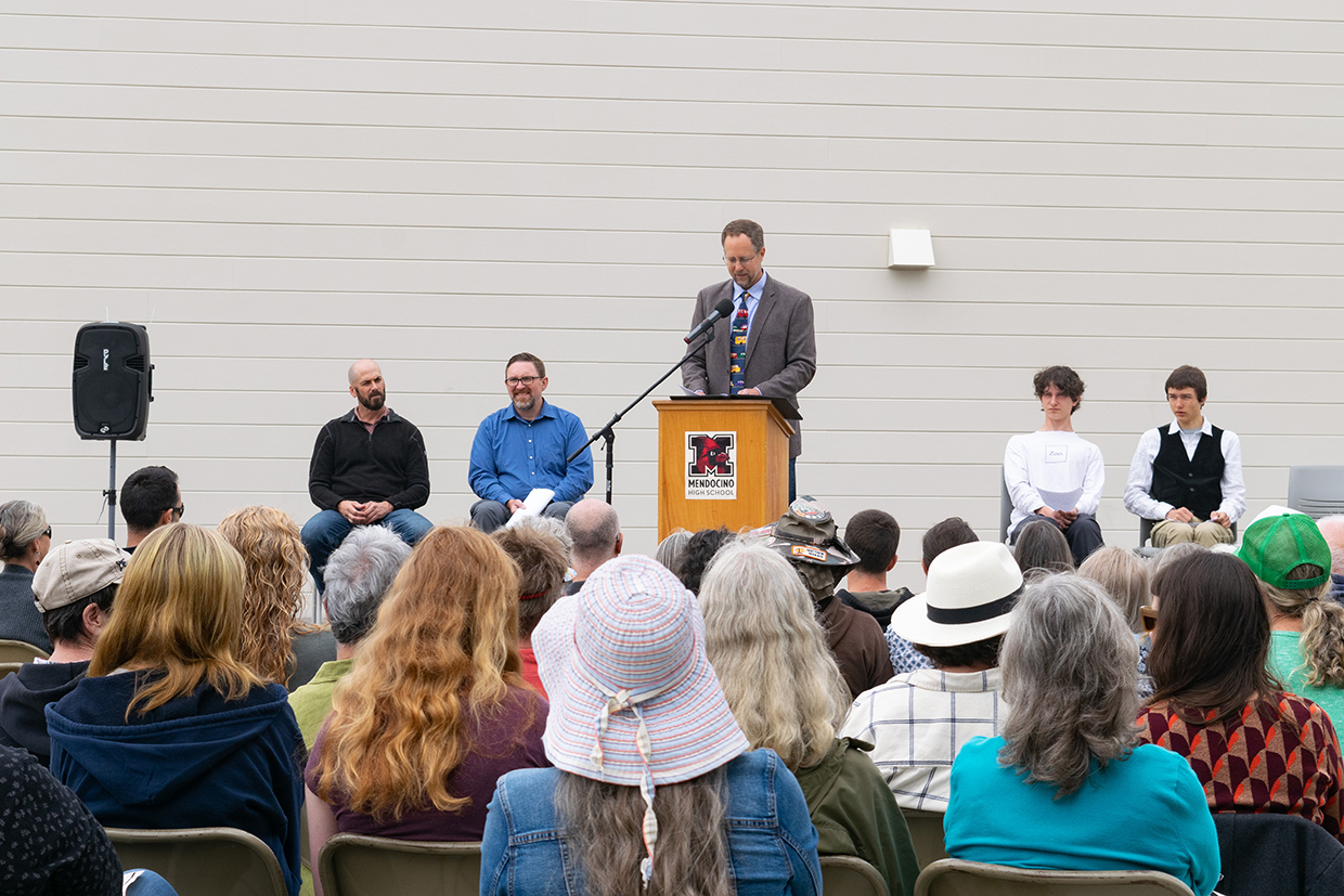 Mendocino High School Ribbon Cutting - Grand Opening