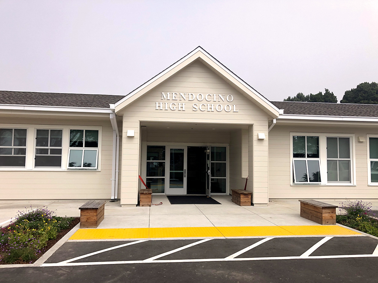 Mendocino High School Ribbon Cutting - Grand Opening