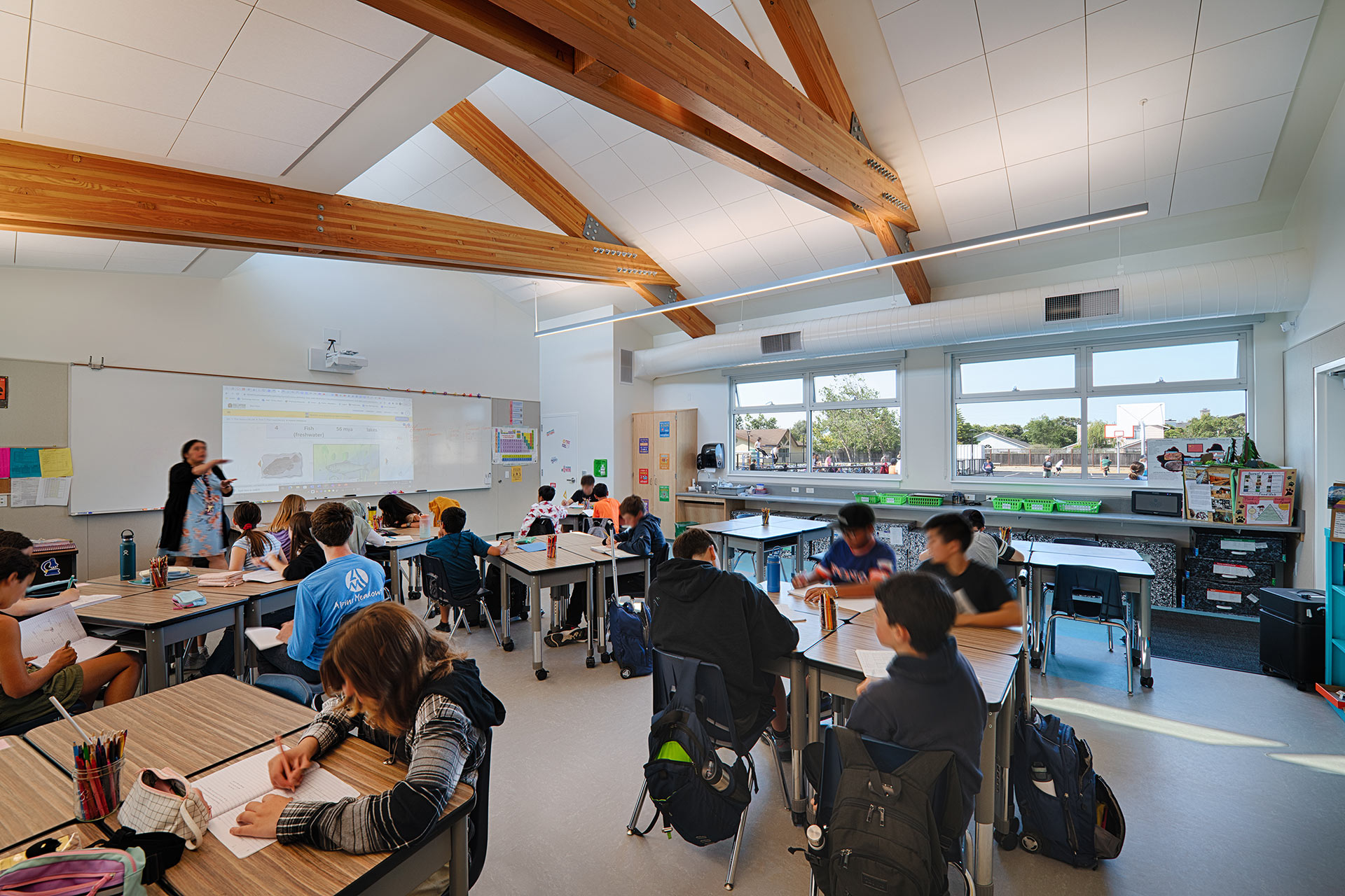 Bay Farm School Classroom