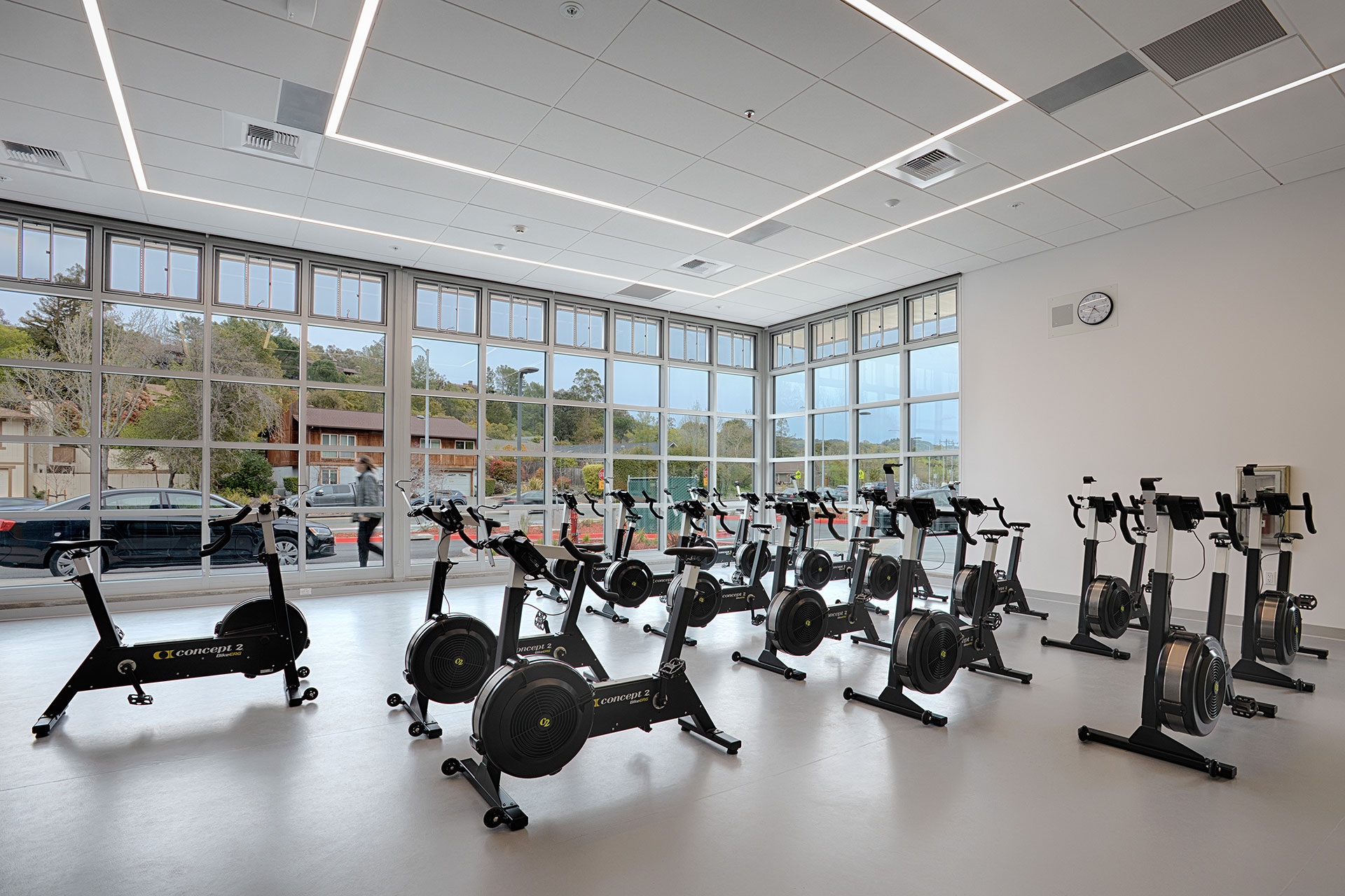 Terra Linda High School Gym Weight/Cardio Room