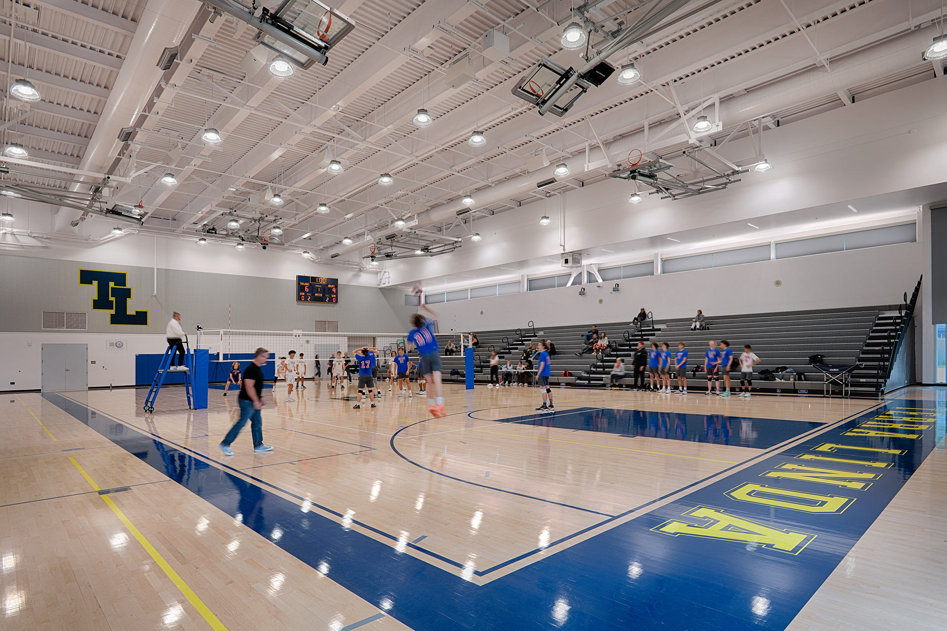 Terra Linda High School Gym Interior