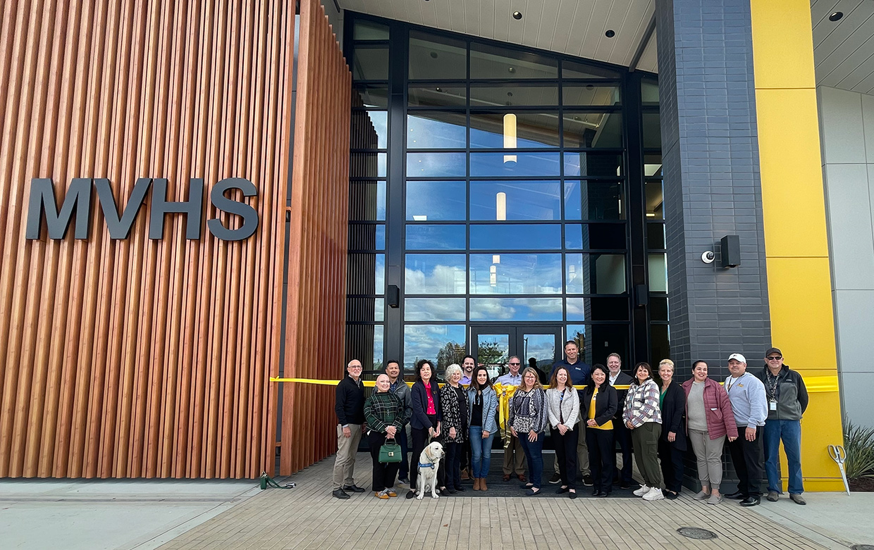 Mountain View High School - Student Services Building - Ribbon Cutting