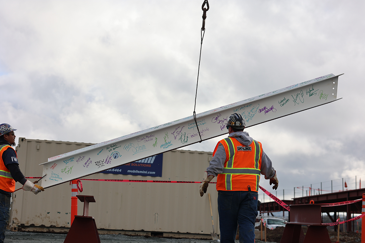 Gavilan College Topping Out Ceremony 012424