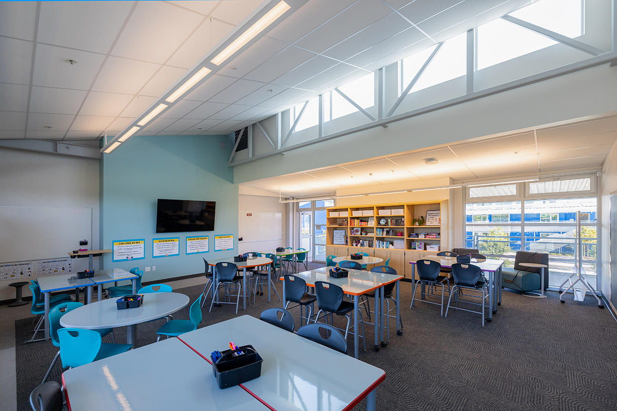Sunnyvale MS Folia Classroom Building Ribbon Cutting