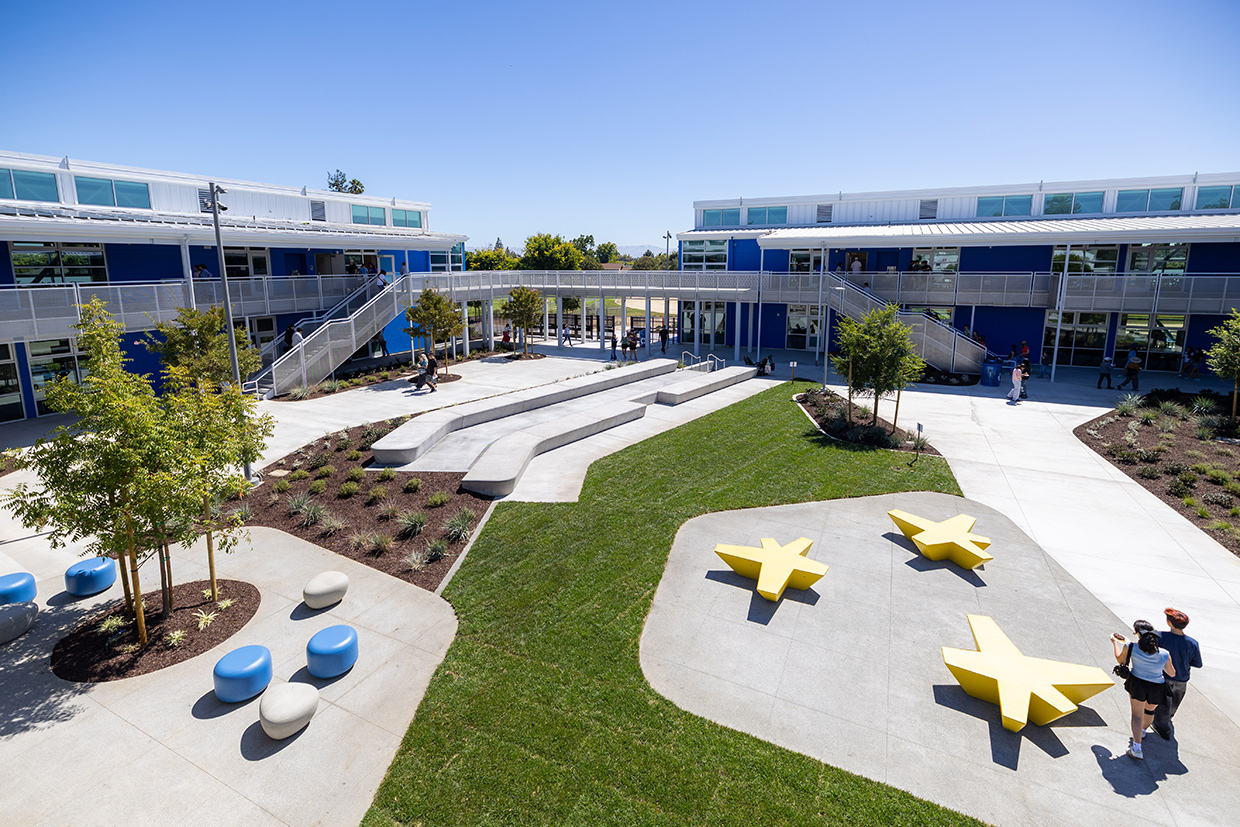 Sunnyvale MS Folia Classroom Building Ribbon Cutting