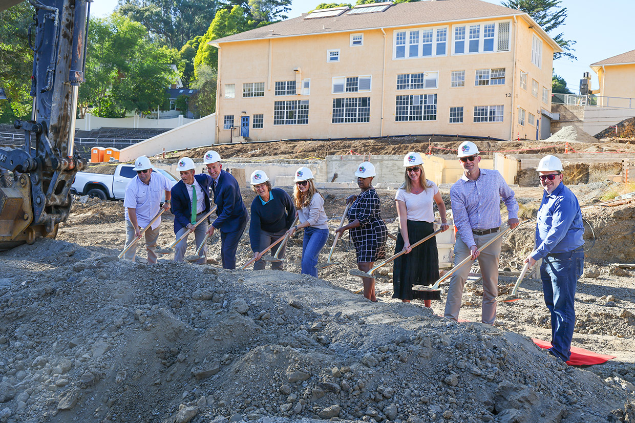 Tamalpais HS STEAM and Music Building Groundbreaking Ceremony