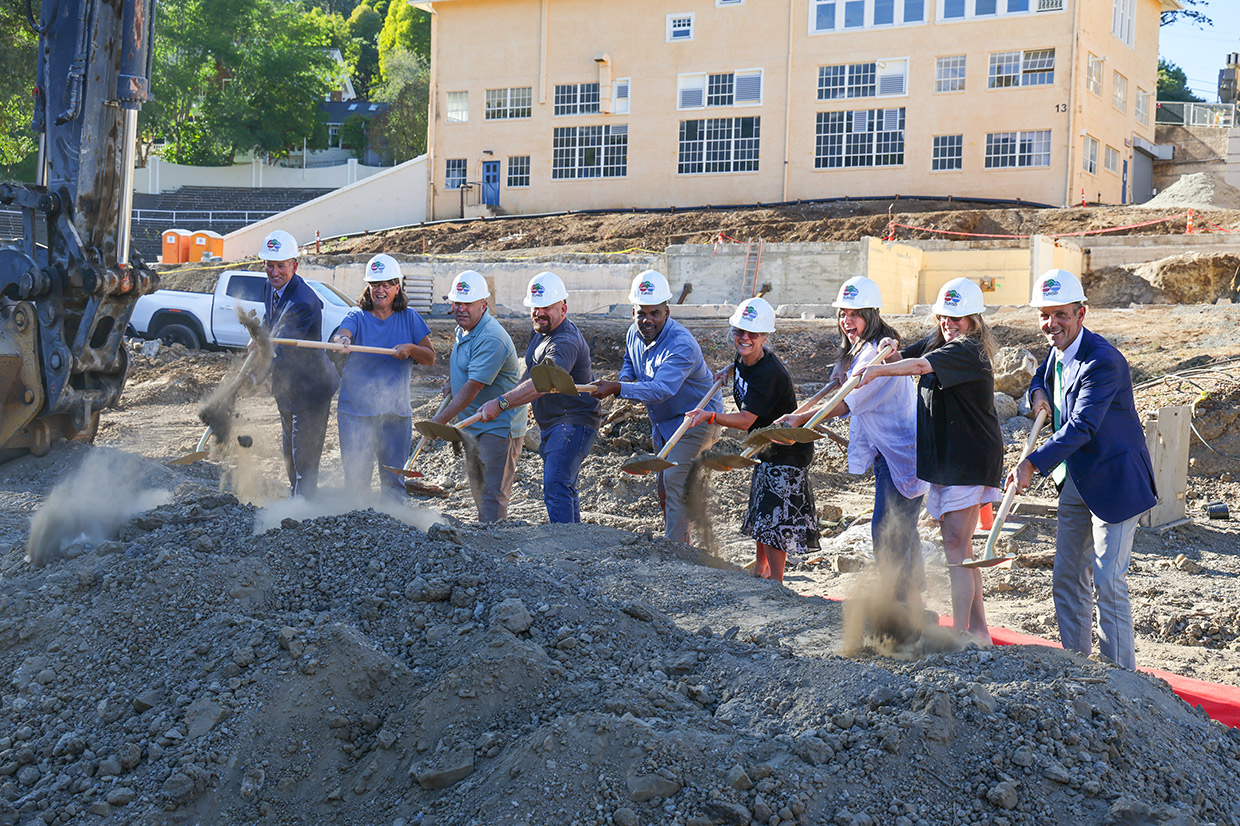 Tamalpais HS STEAM and Music Building Groundbreaking Ceremony