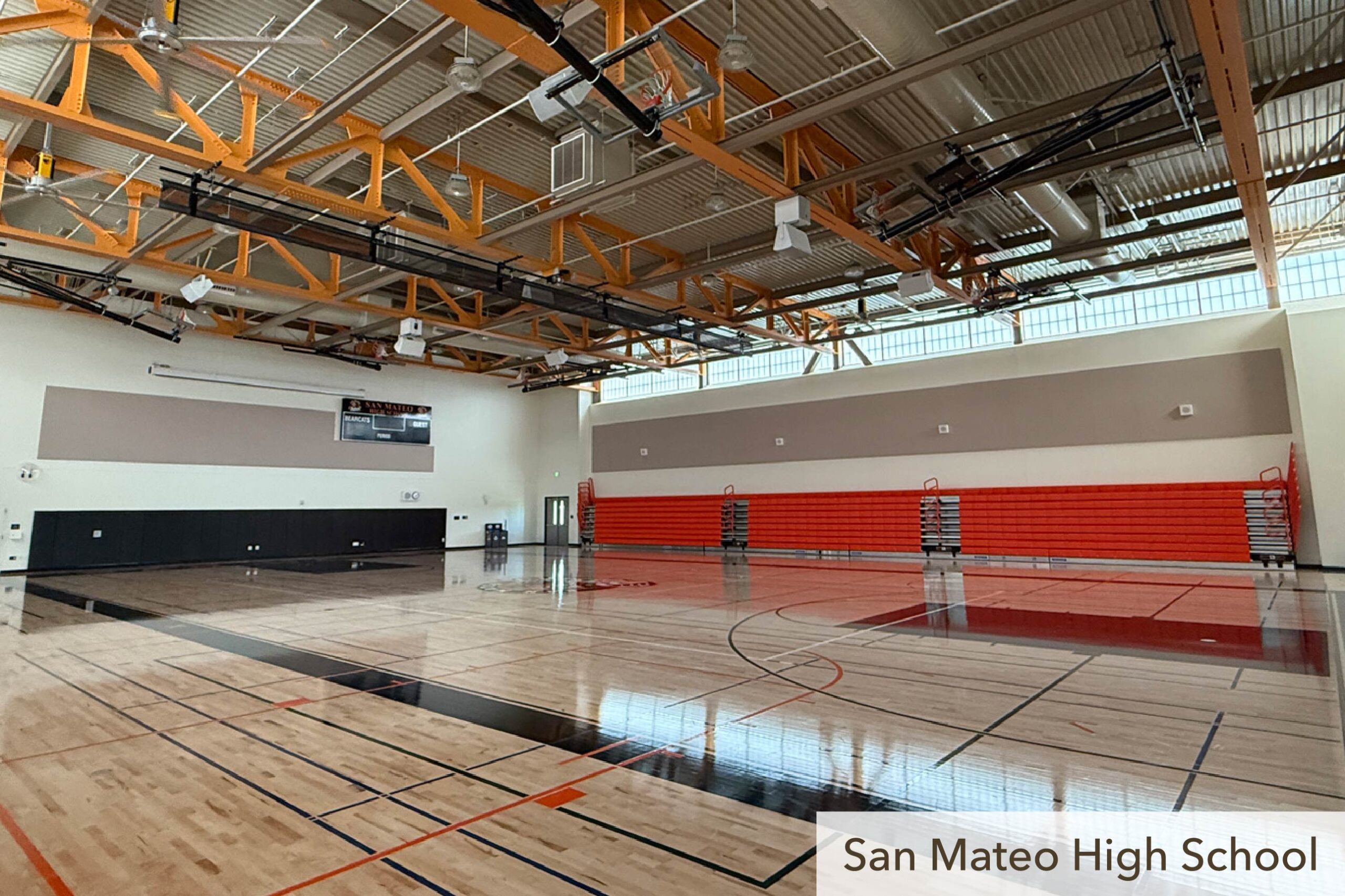 San Mateo High School Gym Ribbon Cutting event
