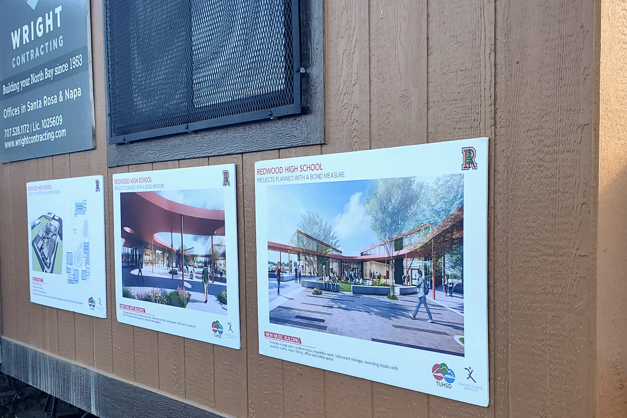 Redwood High School - Creative Arts Complex groundbreaking