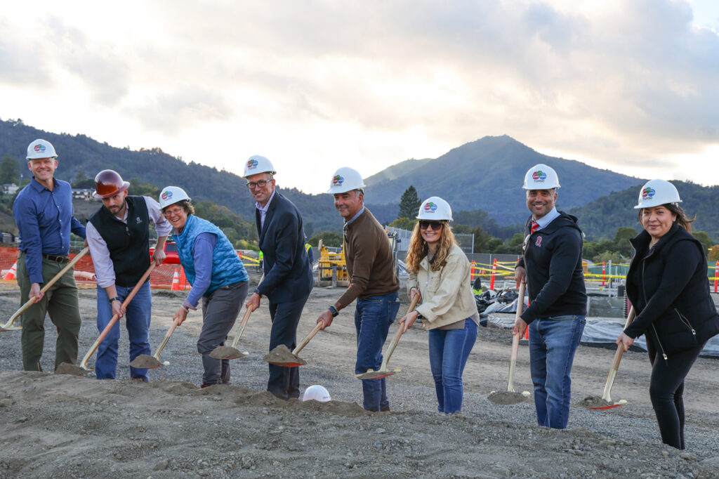 Redwood High School - Creative Arts Complex groundbreaking