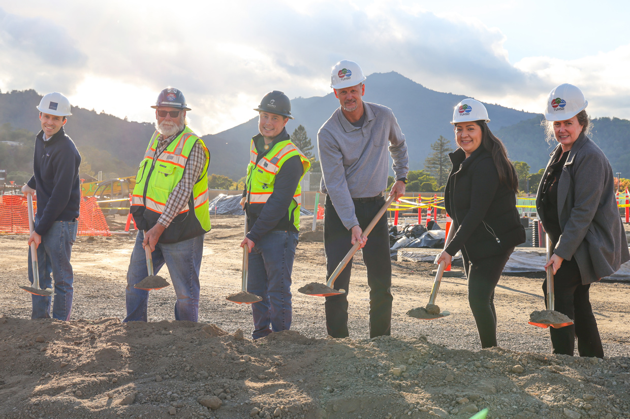 Redwood High School - Creative Arts Complex groundbreaking