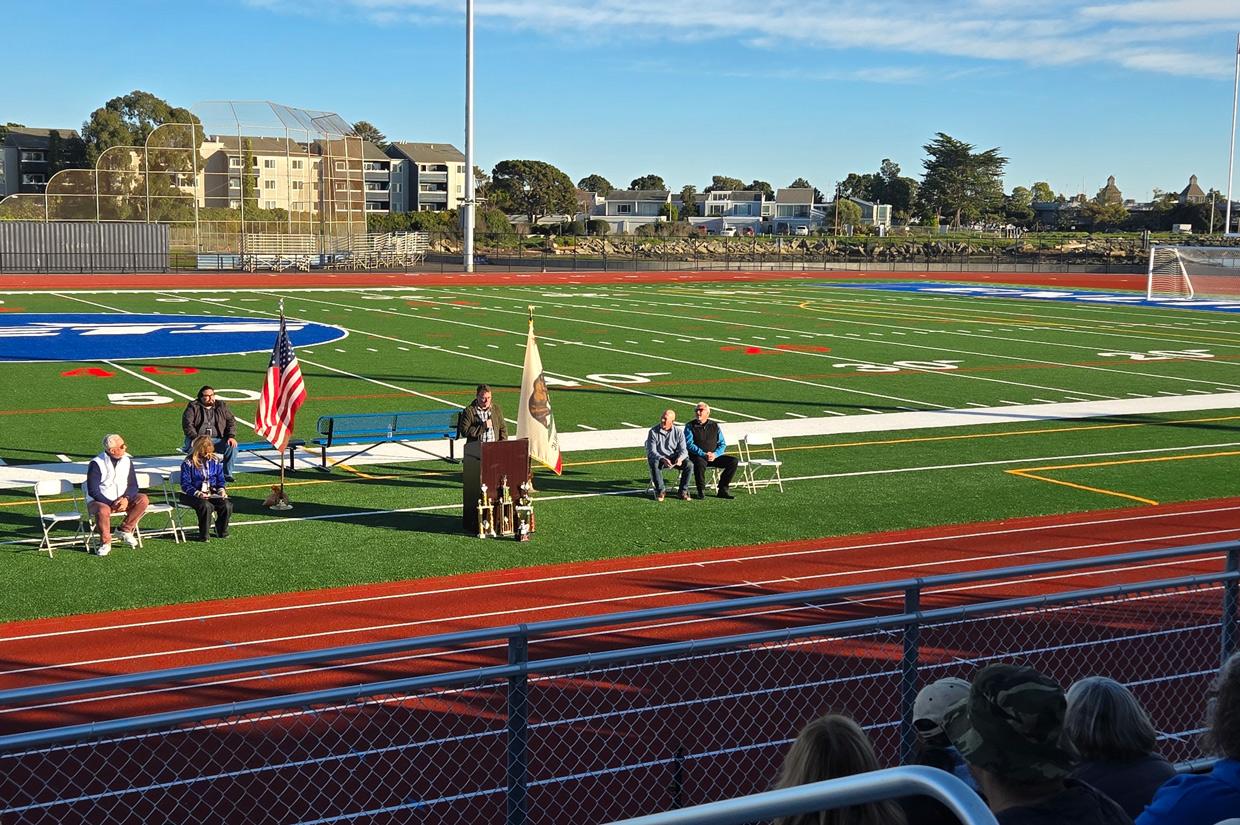 Encinal JrSr High School - Stadium Renovation Ribbon Cutting event