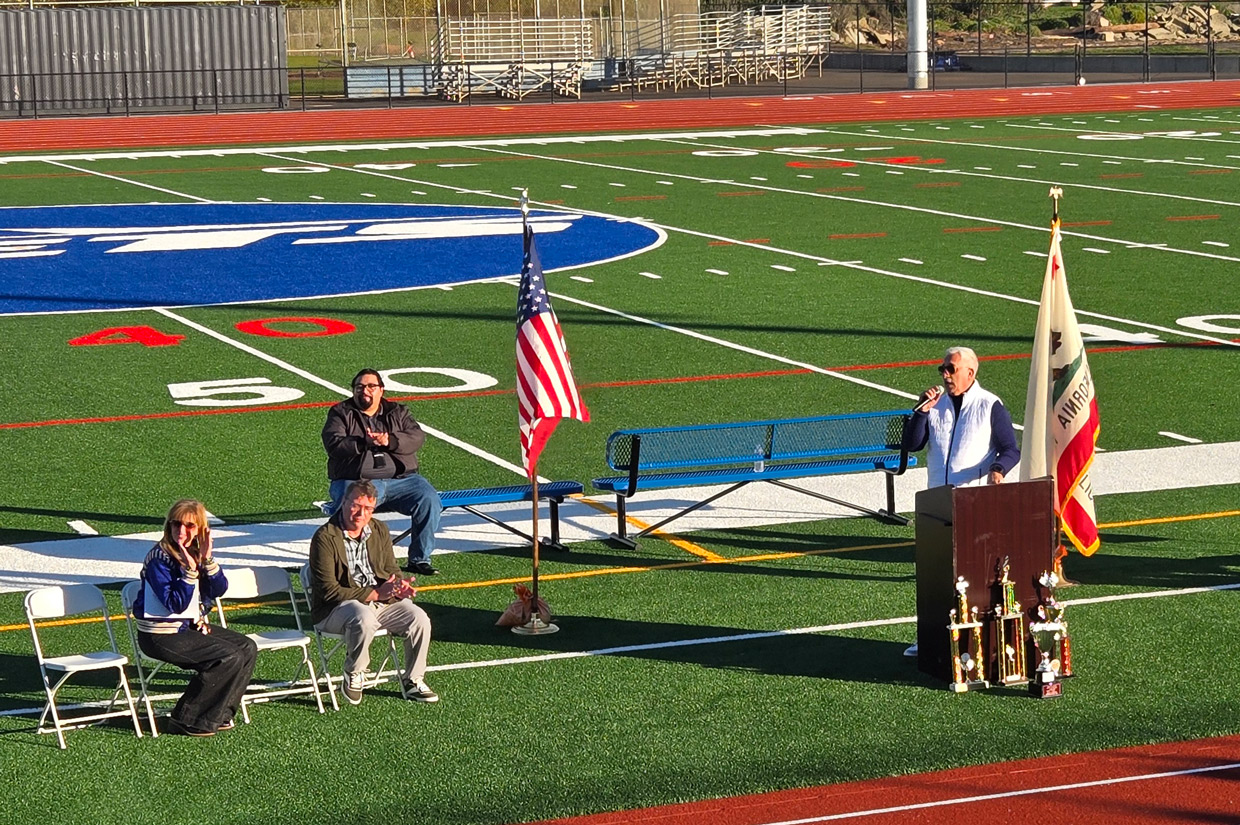 Encinal JrSr High School - Stadium Renovation Ribbon Cutting event