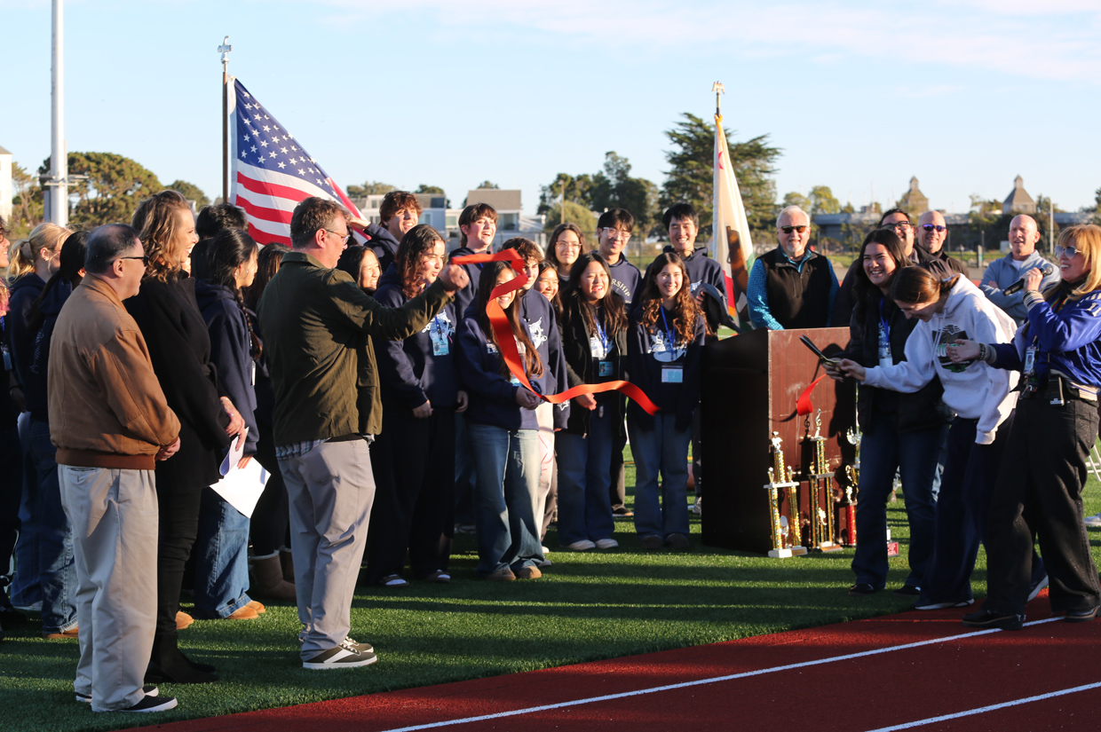 Encinal JrSr High School - Stadium Renovation Ribbon Cutting event