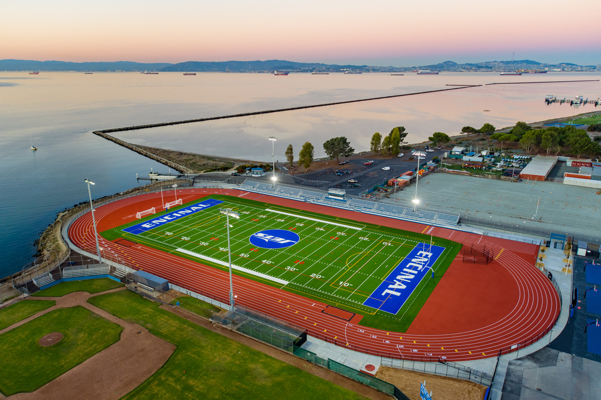 Encinal JrSr High School - Stadium Renovation Ribbon Cutting event
