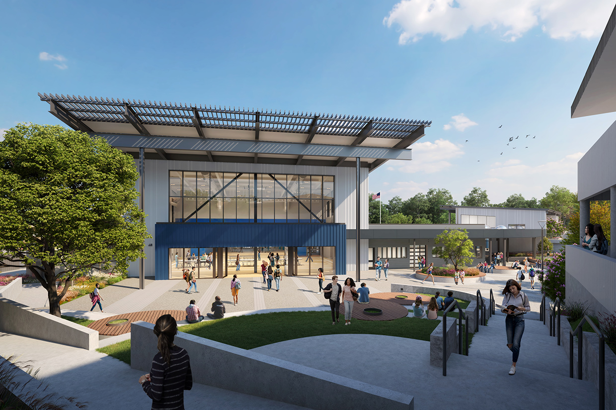Crocker Middle School Rendering