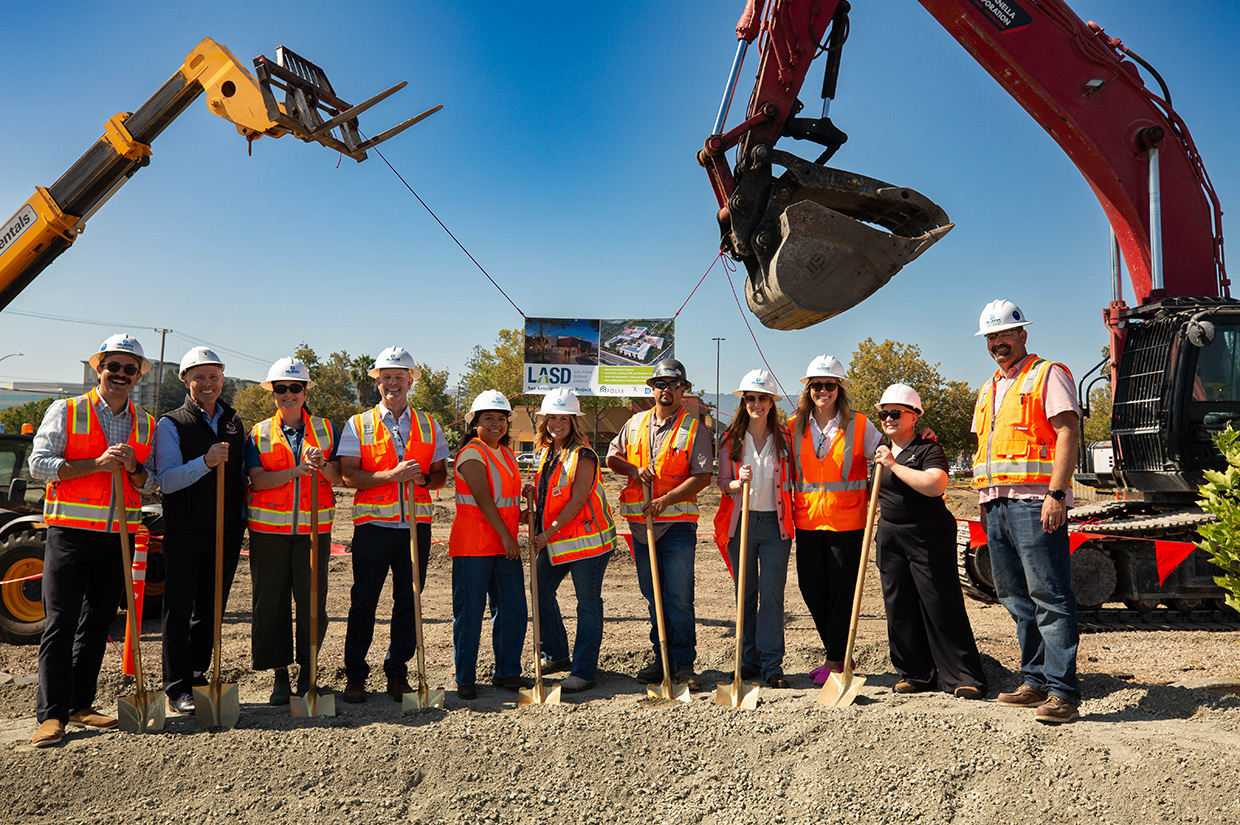 Los Altos SD - San Antonio Campus Groundbreaking event