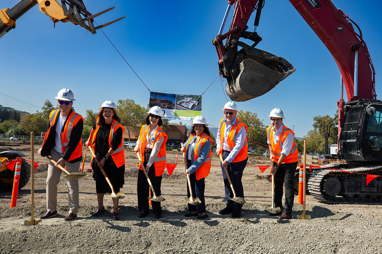 Los Altos SD - San Antonio Campus Groundbreaking event