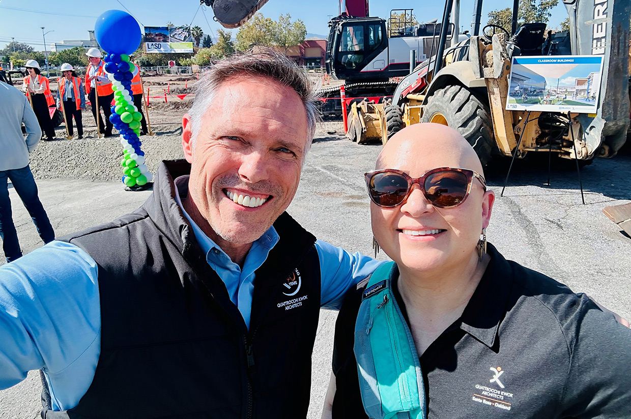 Los Altos SD - San Antonio Campus Groundbreaking event