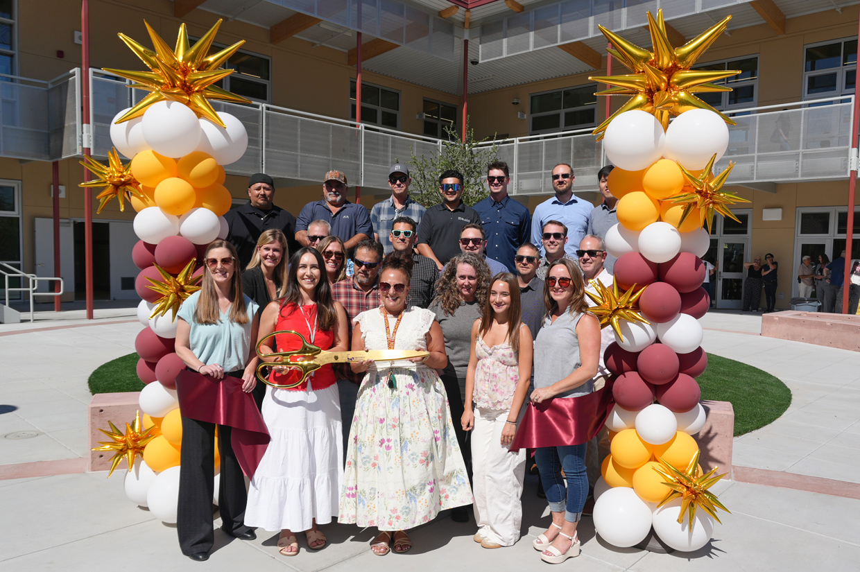 Piner HS Folia Classroom Ribbon Cutting event