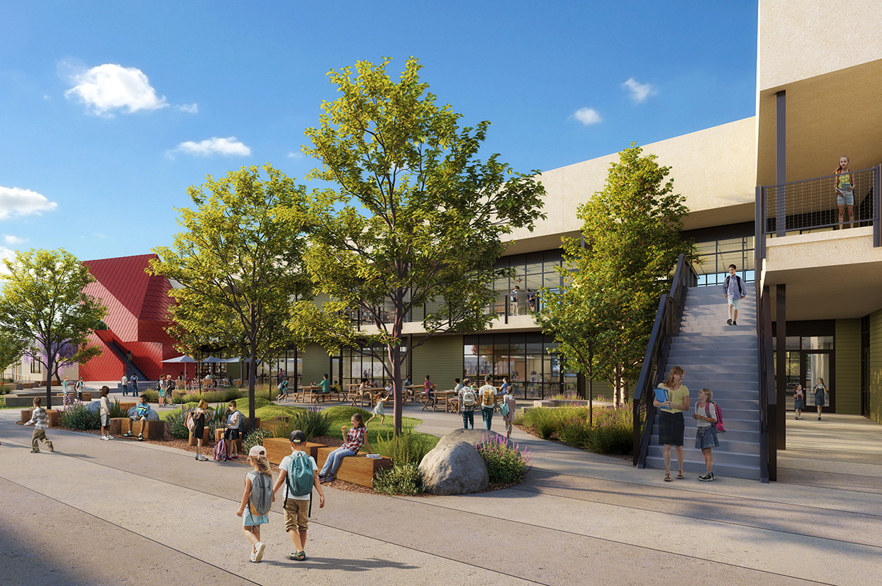Otis Elementary School - rendering