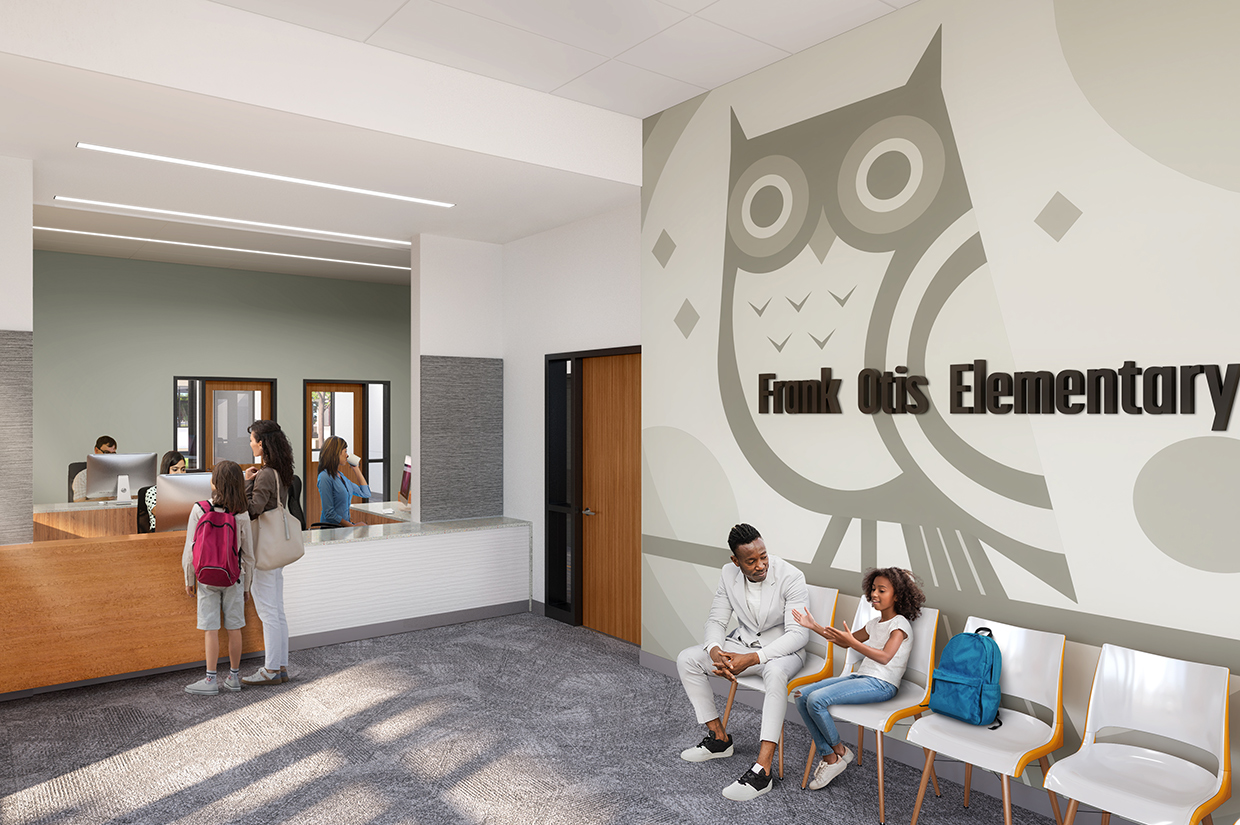 Otis Elementary School - rendering