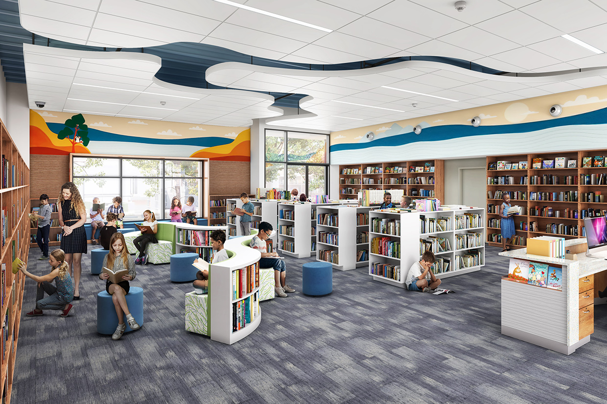 Otis Elementary School - rendering