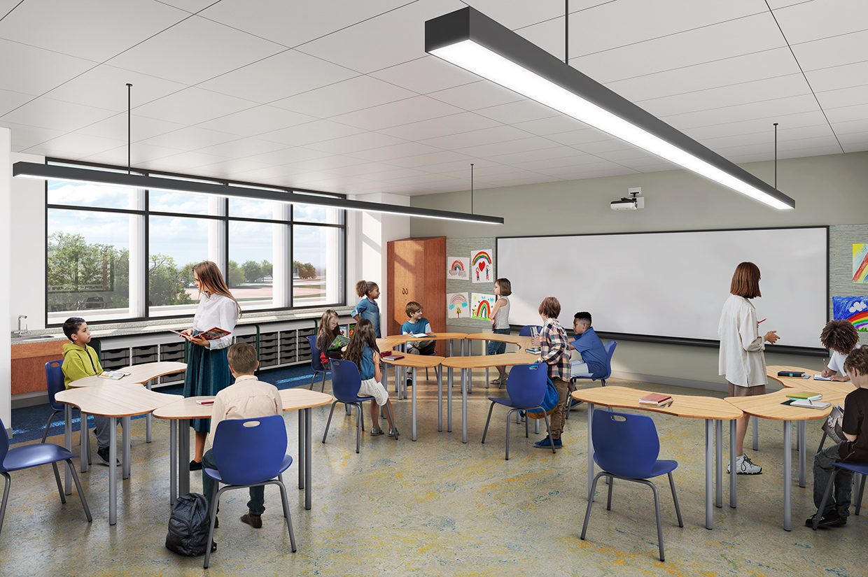 Otis Elementary School - rendering